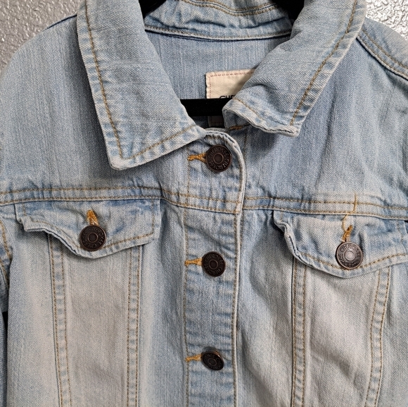 COPY - Cherokee Cropped Denim Jacket Size L (10-12) - Picture 2 of 5